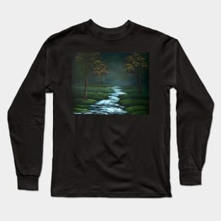 Bubbling Stream Long Sleeve T-Shirt